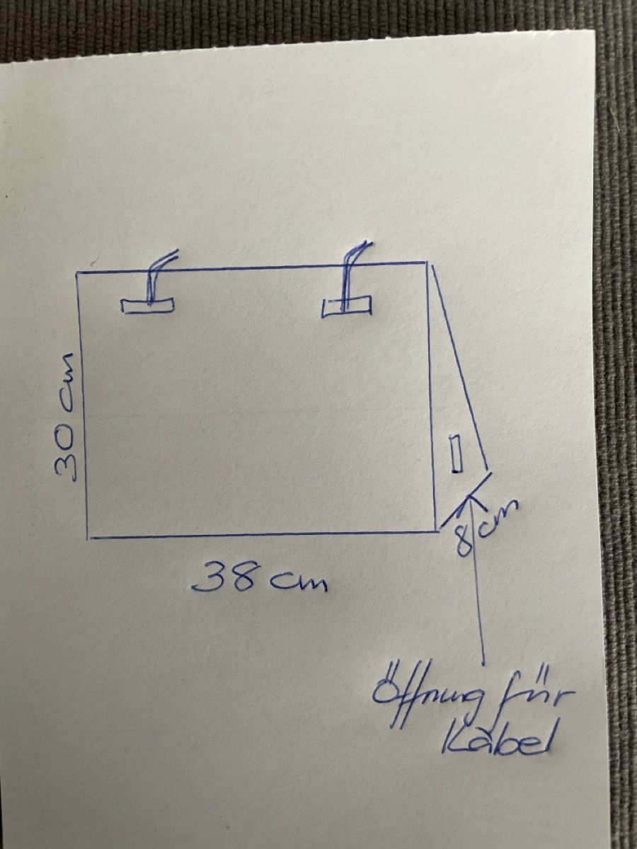 Ikea Altro Materiale elettrico: Kabelorganizer von IKEA / schwarz – Usato da Glis venduto da taisiya078 1