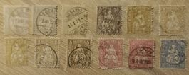 Lote sellos Suiza, Helvetia