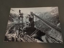 Bau der Staumauer Oberhasli 1950-53