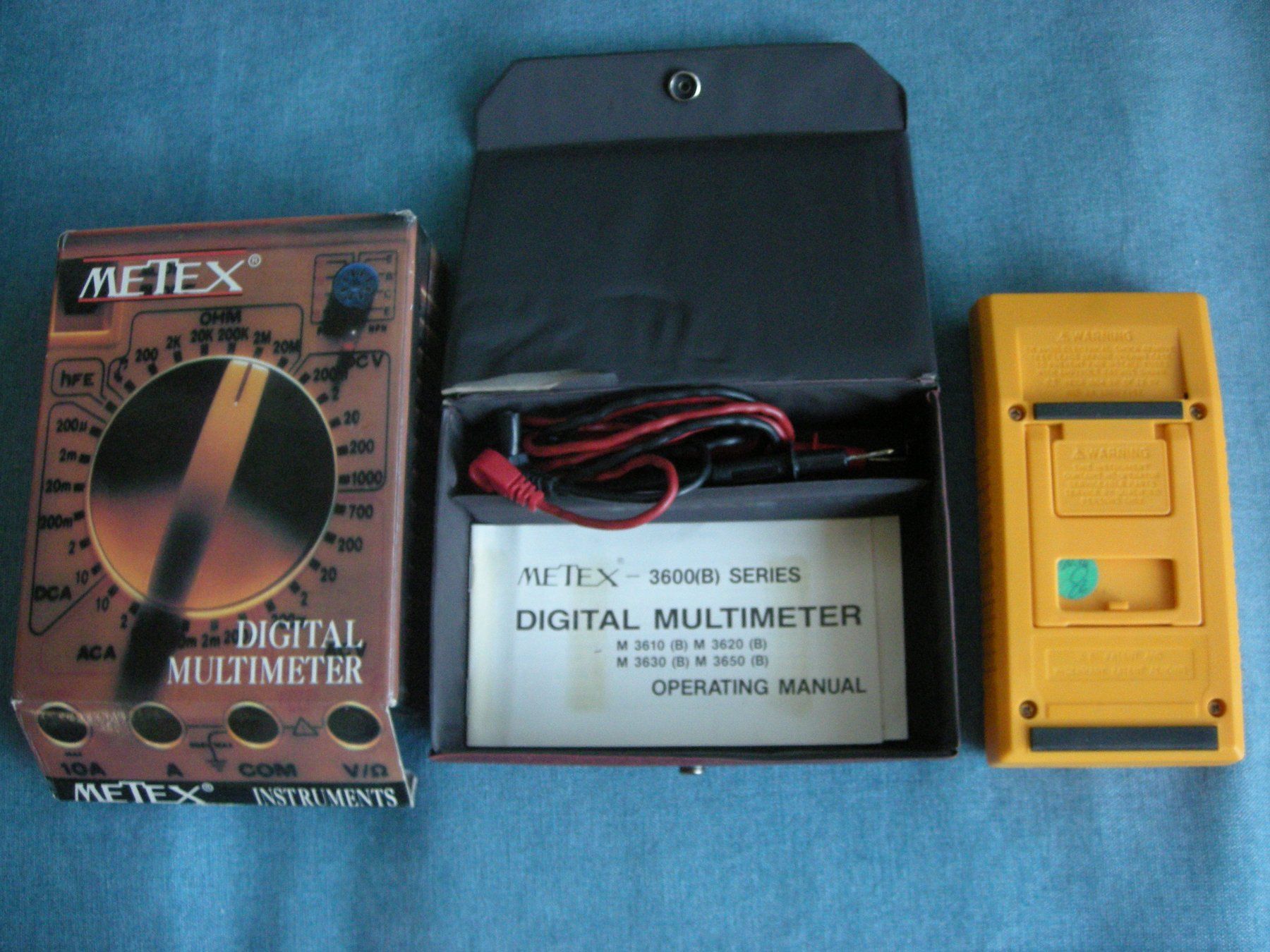 Misurare: Metex  " Profi" Digital Multimeter in OVP – Usato da Spreitenbach venduto da Sniper8952 3