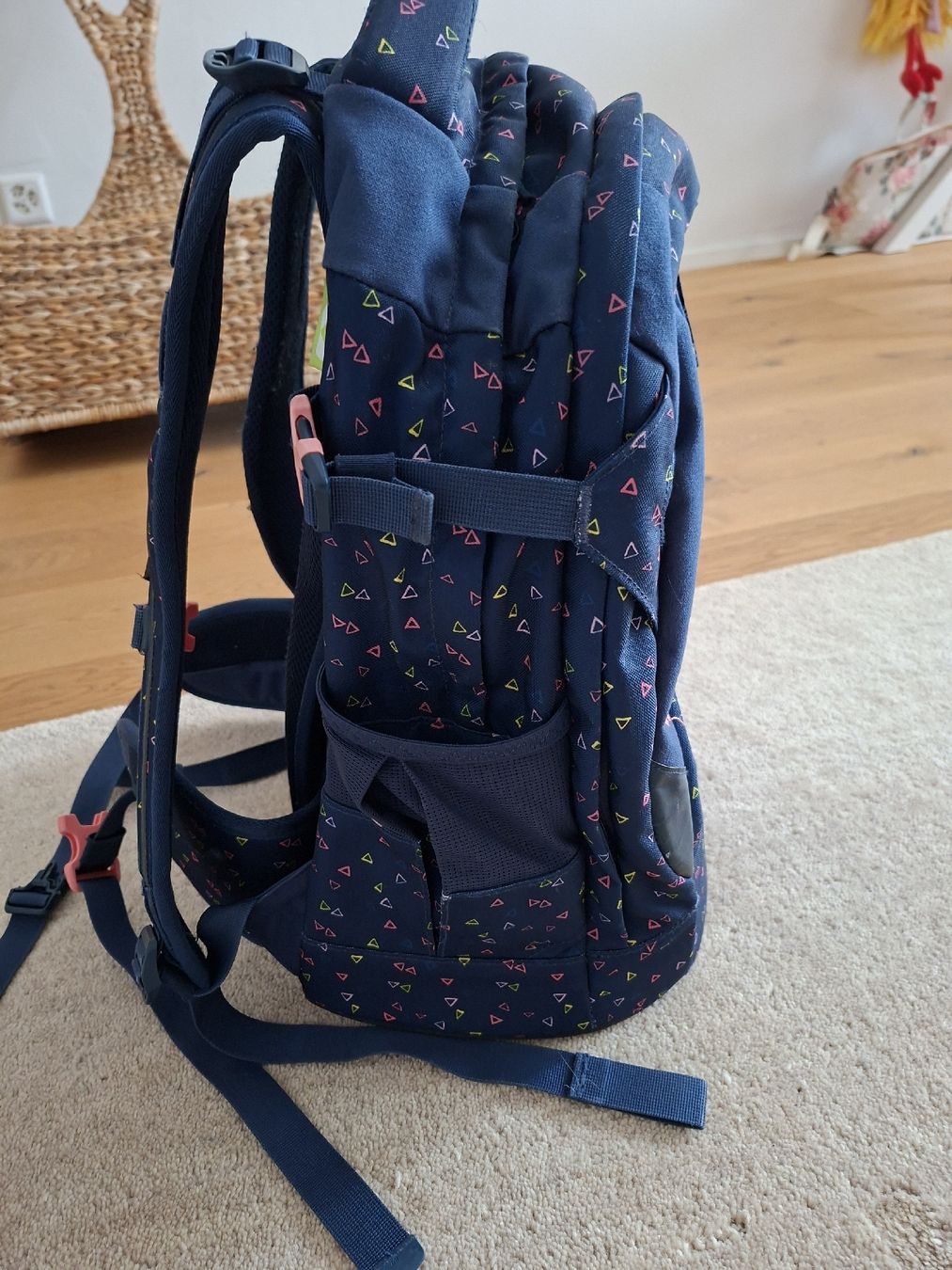 Satch Kindertaschen:  Satch Blue Triangles Rucksack und Tasche   – Gebraucht aus Aadorf von Hupfgump 3