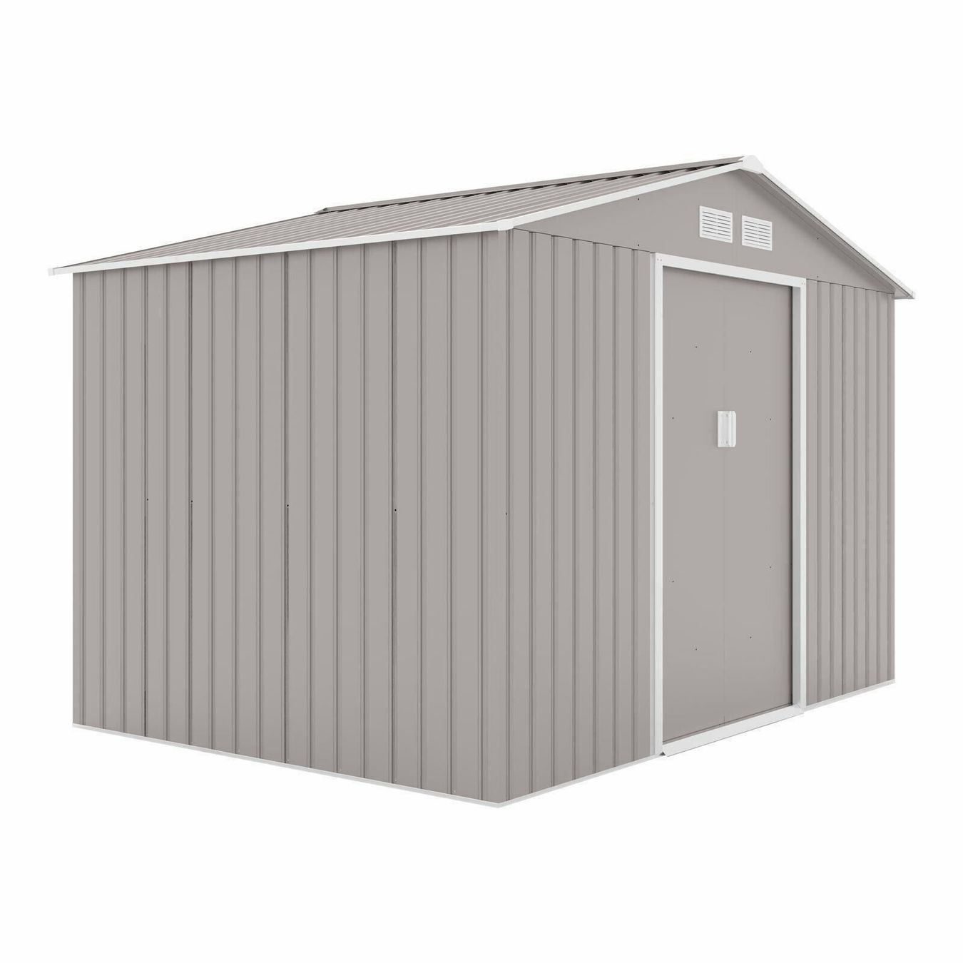 Casette da giardino & serre: HATTORO S200 XXL Gerätehaus Hellgrau – Nuovo e nell'imballaggio originale da Bottighofen venduto da zaap