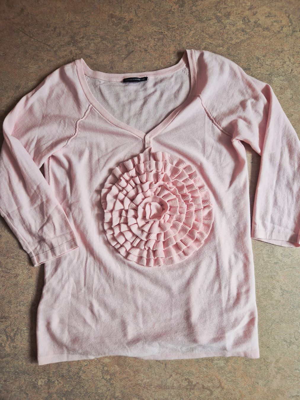 Sonia Rykiel T-shirt: SONIA RYKIEL S M 36 36 PULLOVER PULLI SHIRT,  TOP ZU ROCK – Nuovo (secondo la descrizione) da Elsau venduto da the-colorful-side 8