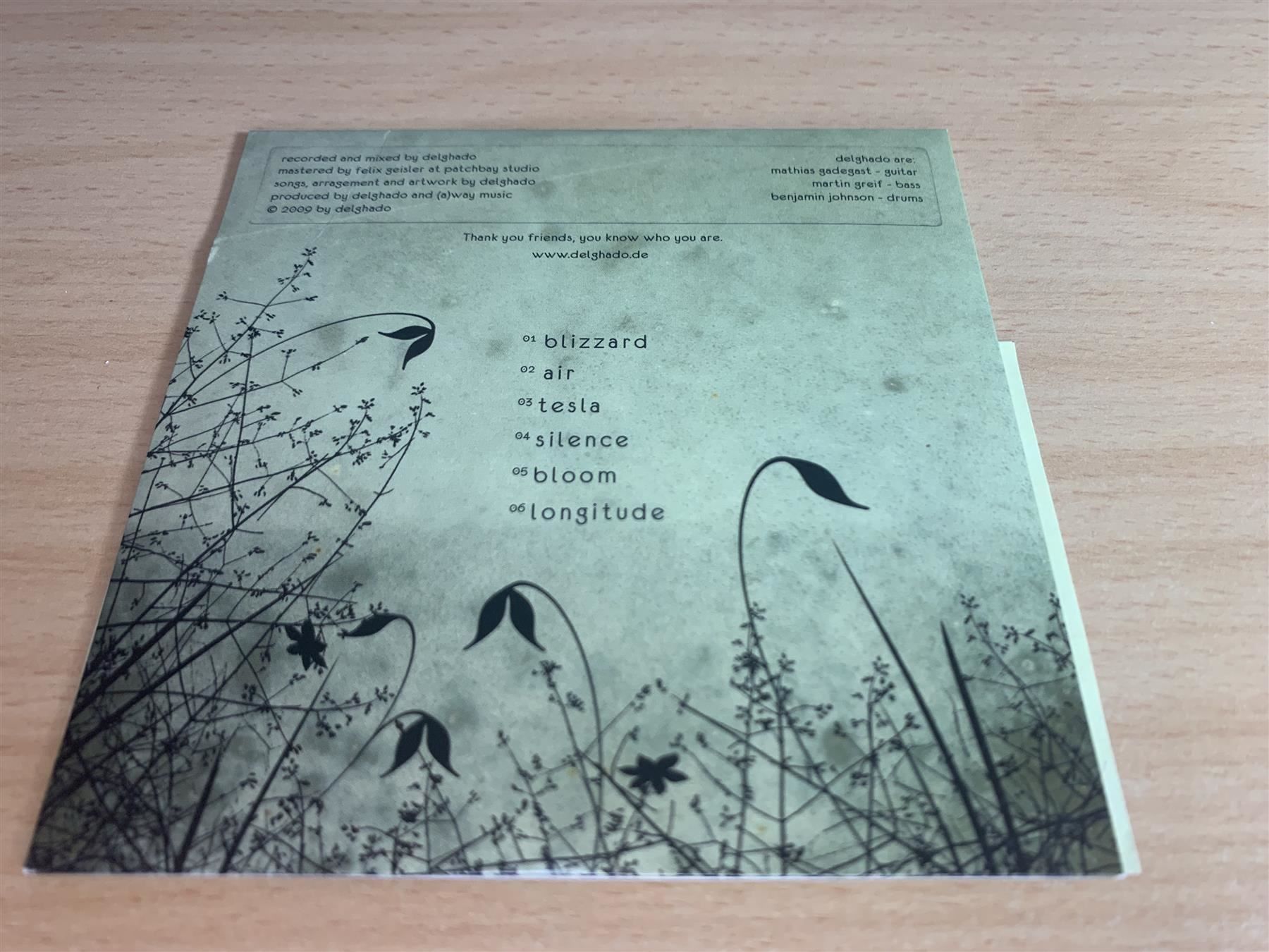 CD: Delghado – Grown – Usato da Rikon im Tösstal venduto da Alpenmutz 1