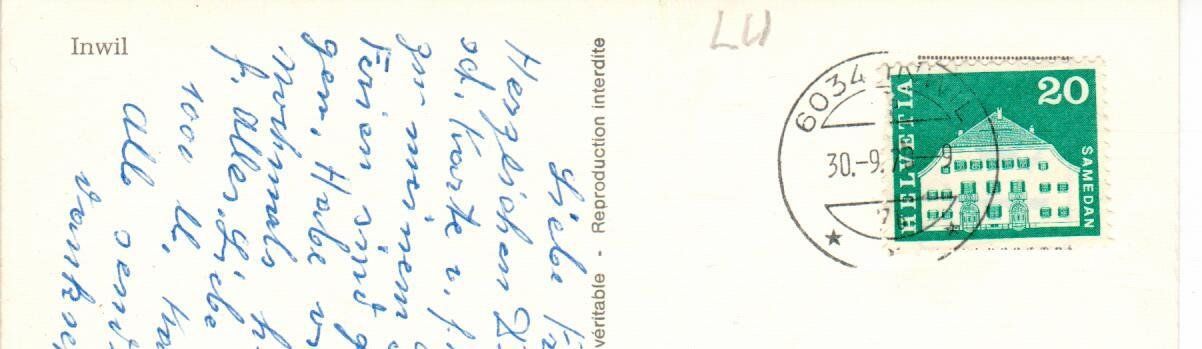 Cartes postales: Inwil LU – D'occasion à Wolhusen par Curver9 1