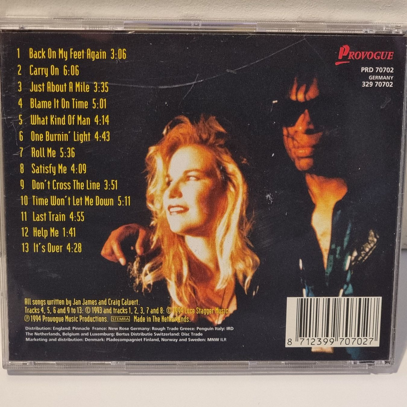 CD: Jan James - Last Train (CD) – Usato da Villigen venduto da Tschachtlan 1