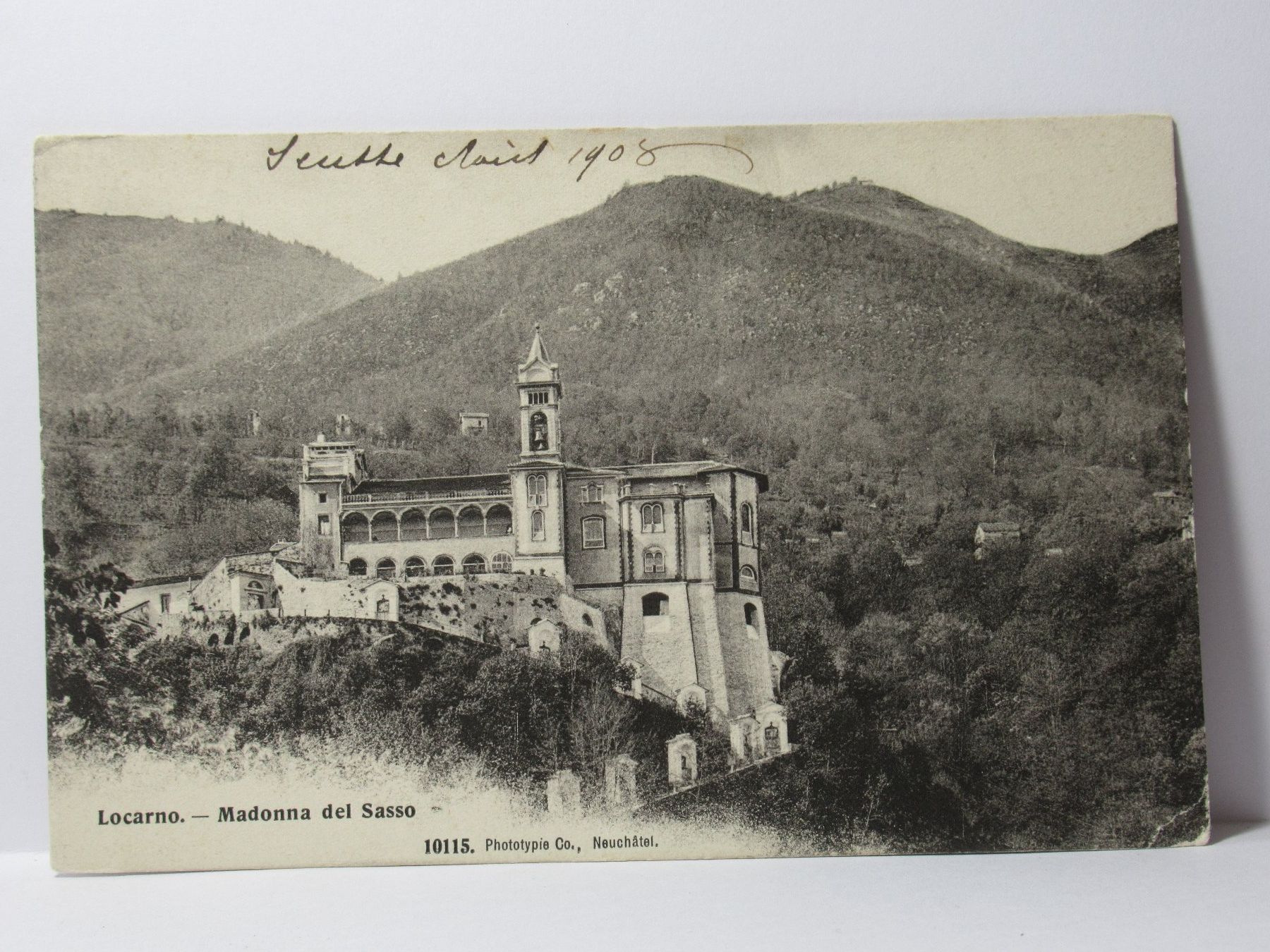 Cartoline postali: Locarno , Madonna del Sasso – Nuovo (secondo la descrizione) da Grenchen venduto da Bluemchen1900