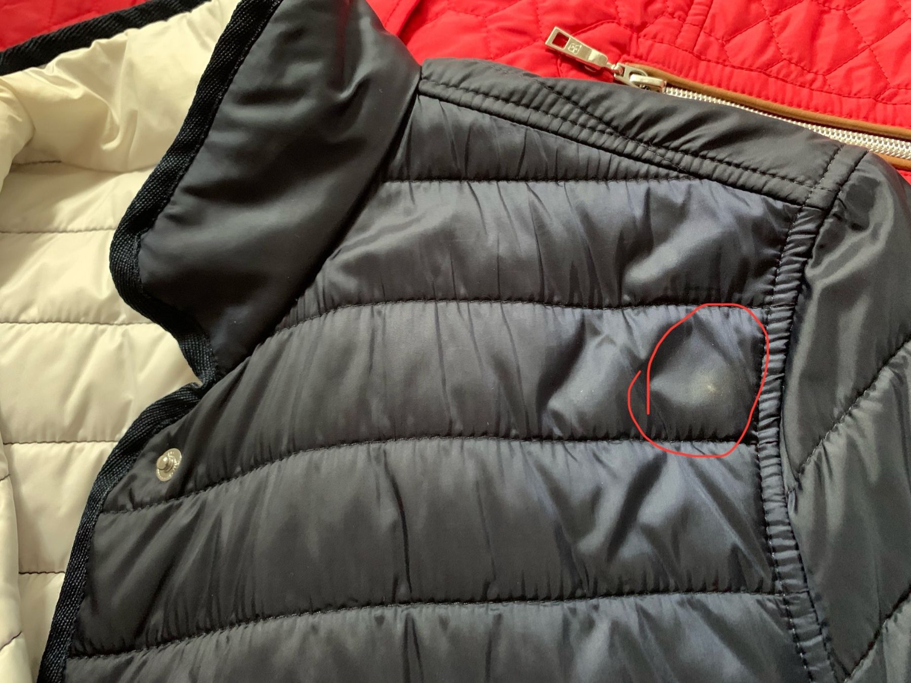 Basler Giacche: BASLER Wende Steppjacke blau/weiss Gr. 42 – Usato da Embrach venduto da Lieblingszeugs 4