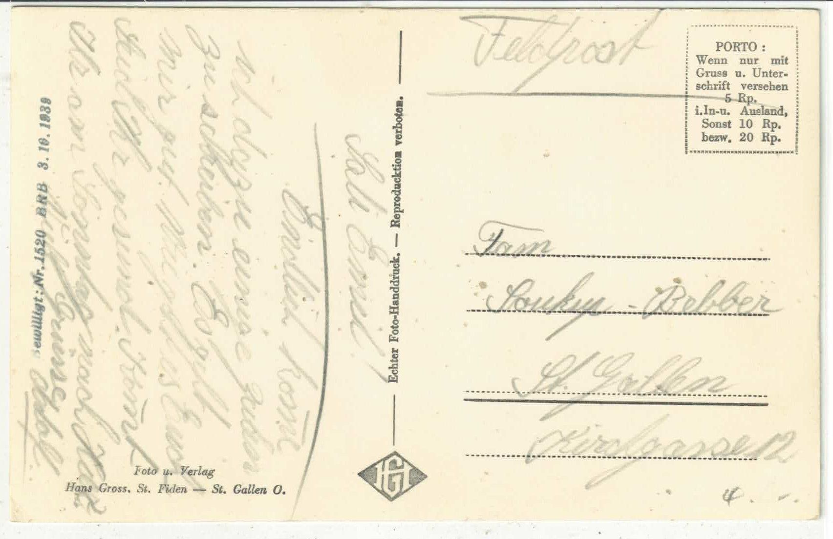 Cartoline postali: Teufen - Generalansicht – Usato da Ettingen venduto da Kartenplanet 1