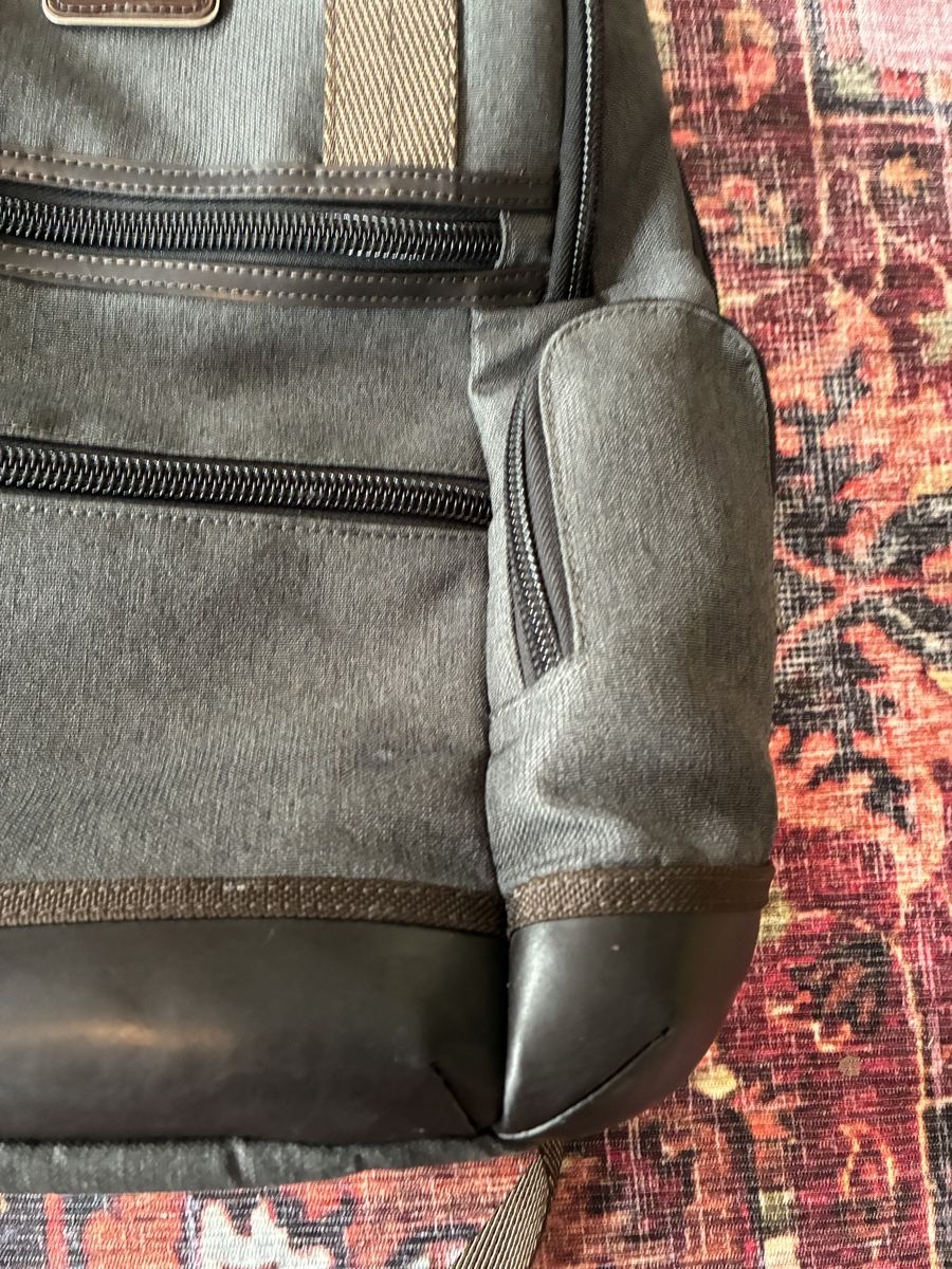 Tumi Zaini: TUMI Alpha Bravo Men's Knox Backpack Anthracite Rucksack – Usato da Münchenstein venduto da B771 3