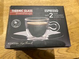 Doppelwandiges Kaffeeglas (espresso)