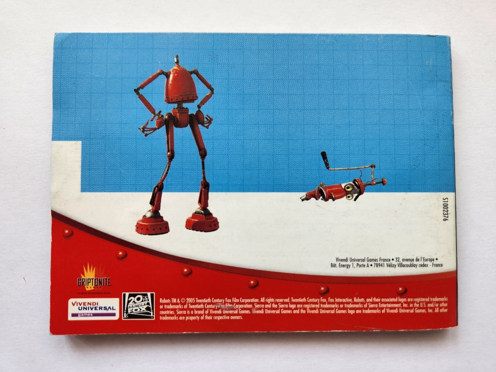 Nintendo Giochi: Robots - Manuel GBA - Bon état – Usato da Territet venduto da Cenh 1