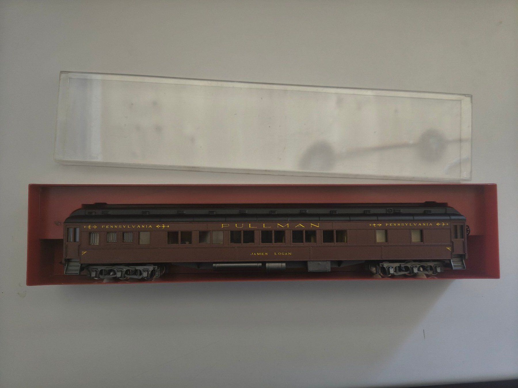 Rivarossi Modellini di ferrovie: Rivarossi, Personenwagen Pullmann PRR, 2734 – Usato da Gais venduto da strick800
