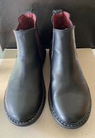 Grünland Lederstiefeletten Gr. 37 schwarz Herbst Winter