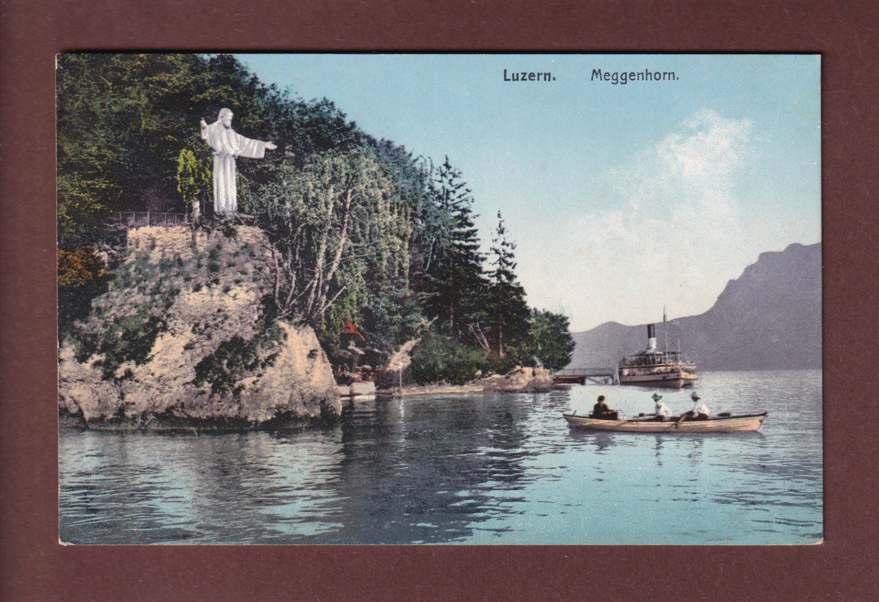 Cartoline postali: Luzern - MEGGENHORN – Usato da Pully venduto da nicecards-shop