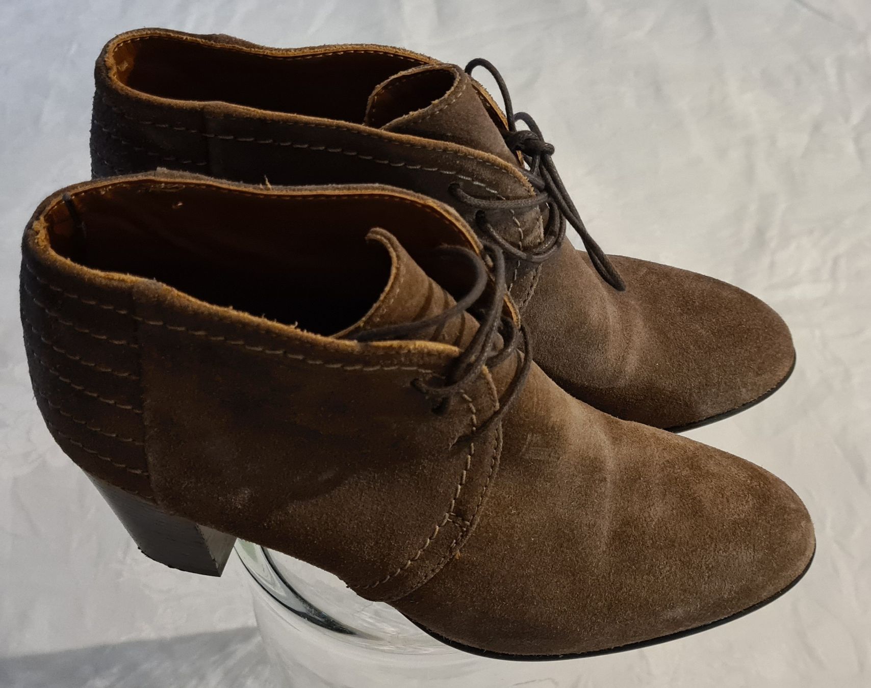 Scarpe da donna: Bottines Heyraud daim marron automne pointure 37 – Nuovo (secondo la descrizione) da Carouge GE venduto da LidieLot 4