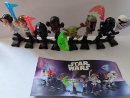 Star Wars Figuren Ü-Ei nicht Komplett! 2 Charaktere Fehlen!