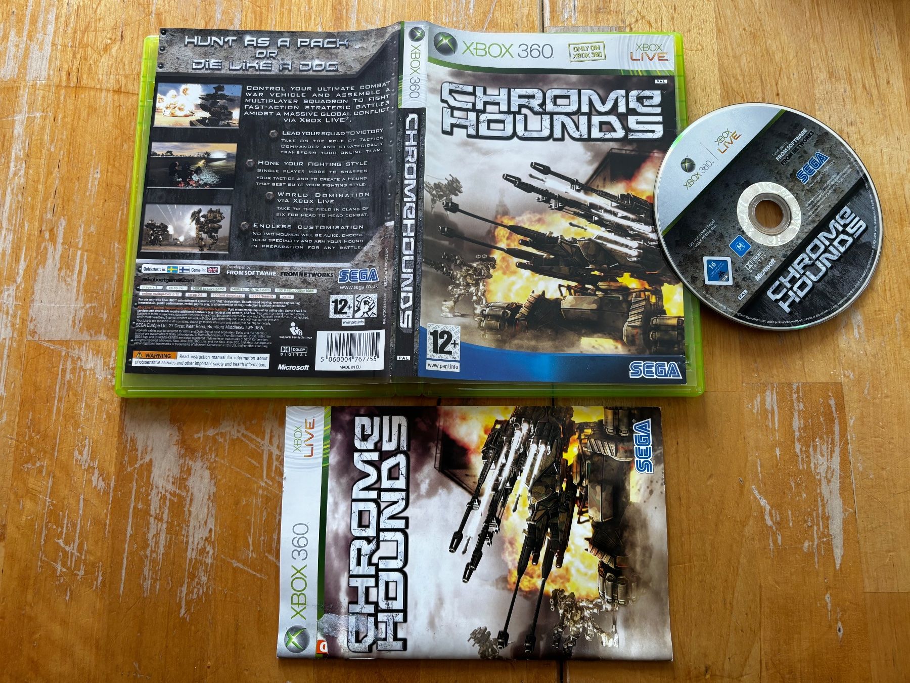 Giochi: Chrome Hounds (CIB) – Usato da Frenkendorf venduto da gelbeZinnie