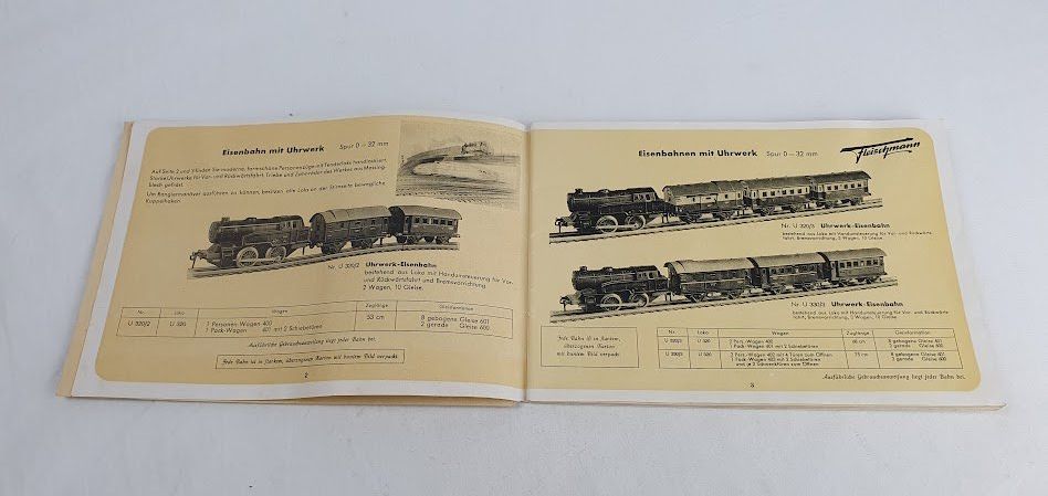 Fleischmann Modellini di ferrovie: Fleischmann Spur 0 Katalog 1952 Deutsch/Schweiz – Usato da Seon venduto da voAllBah 2