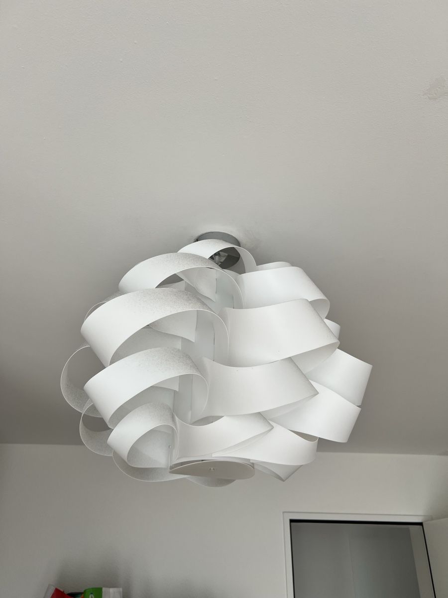 Lampadari & plafoniere: Deckenlampe weiss modern Durchmesser ca. 40 cm neuwertig – Usato da Islikon venduto da bia_7l8s 1