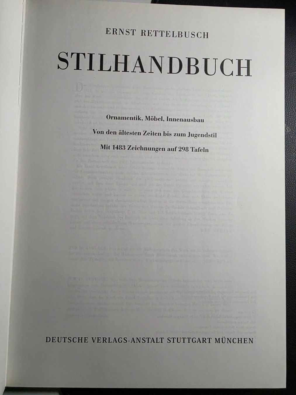Libri: Stilhandbuch - Ernst Rettelbusch - DVA 2000 – Usato da Walterswil BE venduto da Lonitti 5
