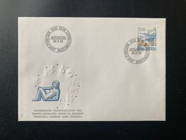 FDC Tierkreiszeichen (Jungfrau, Schwarzsee) 1983