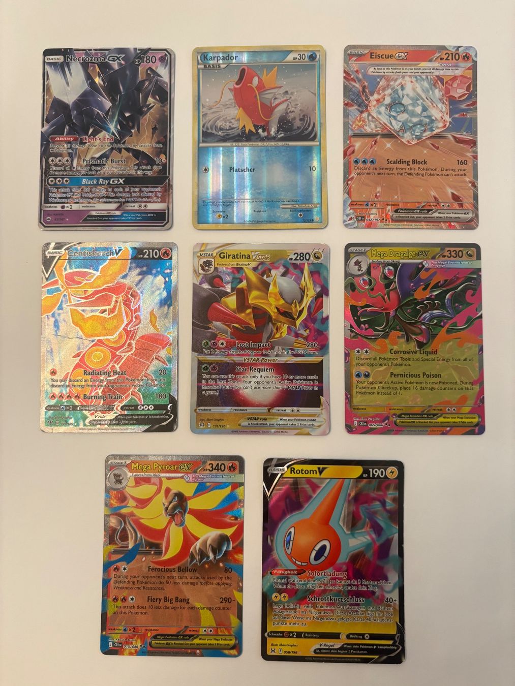 Pokémon Carte collezionabili: Pokemon Karten 8 St. – Usato da Zürich venduto da Pokimoki_1