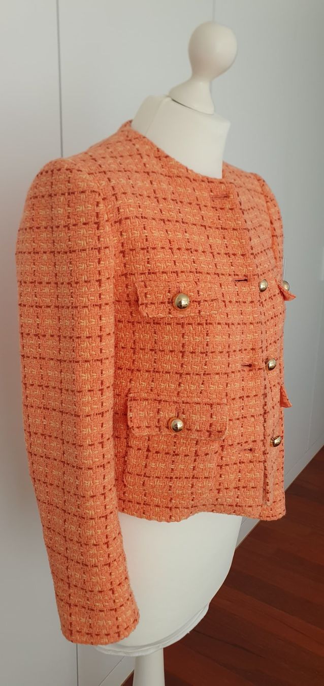 Mango Giacche: Blazer Mango orange/gold Grösse 34 – Usato da Stansstad venduto da InStyle8 9