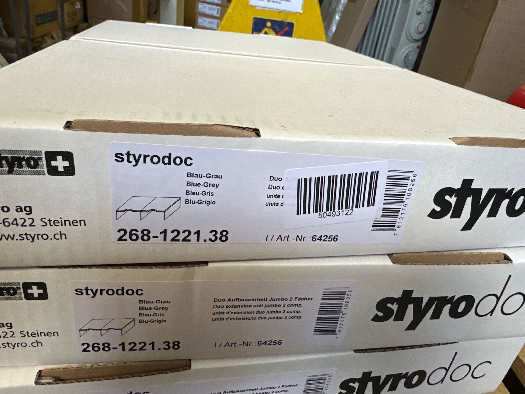 Altro in Decorazioni & Accessori: styro® Sortierstation styrodoc Jumbo, DIN C4, blau – Nuovo e nell'imballaggio originale da Necker venduto da liq24 1