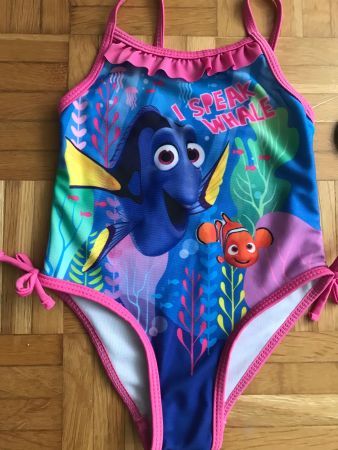 Neues Badekleid mit Nemo + Dori Grösse 74/80 - Porto 1.40