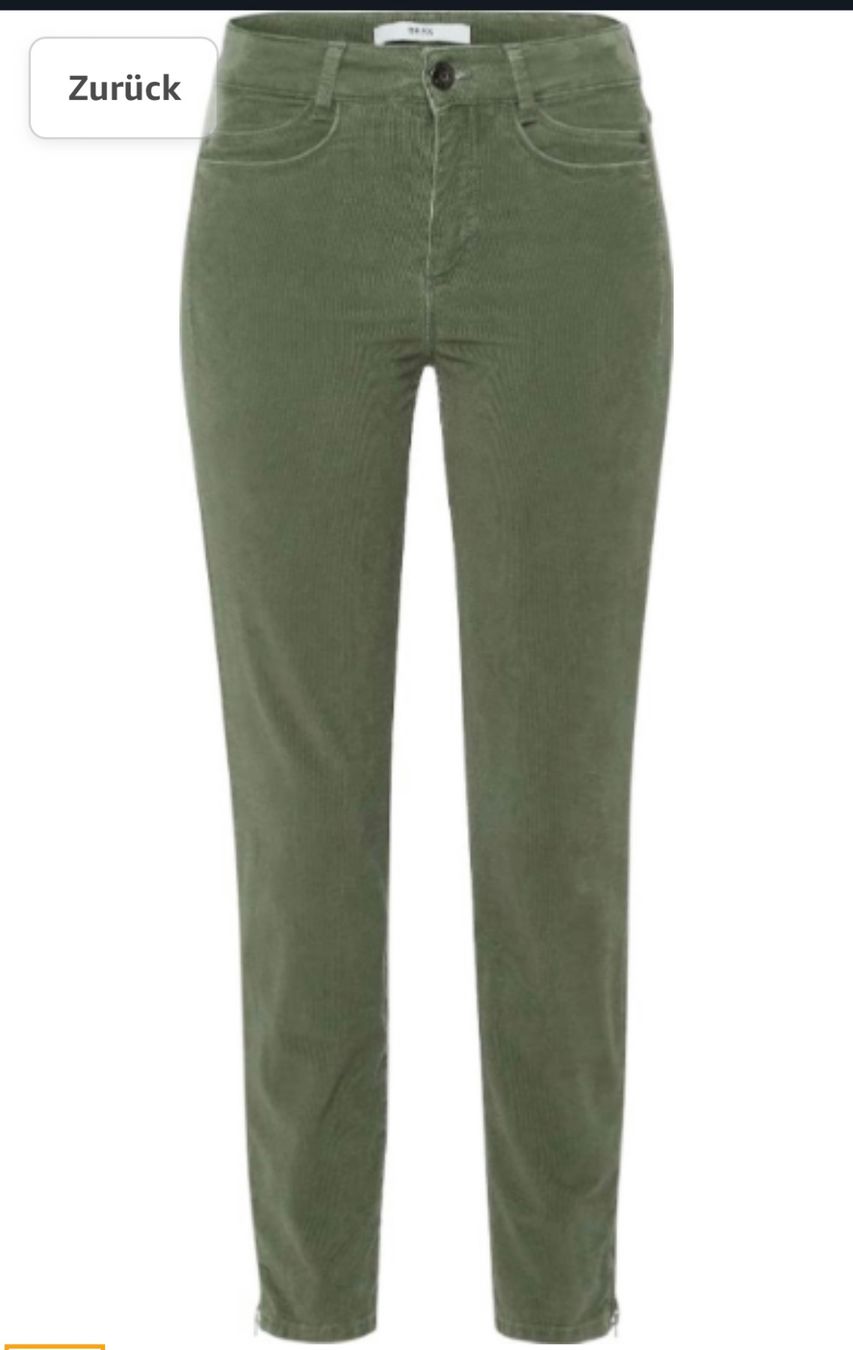 Brax Pantaloni: Brax Hose Cord Style Shakira – Nuovo (secondo la descrizione) da Sennwald venduto da Vallhalla1991