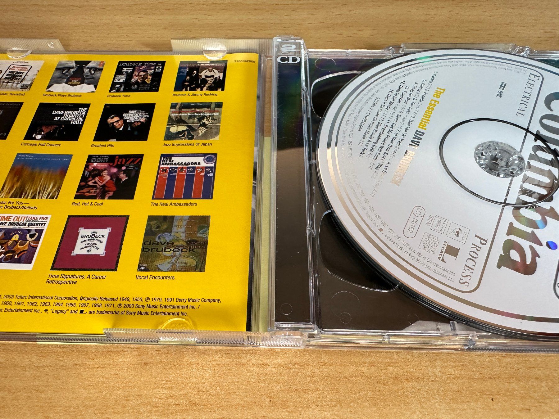 CD: Dave Brubeck – The Essential Dave Brubeck - 2 CD – Usato da Rikon im Tösstal venduto da Alpenmutz 2