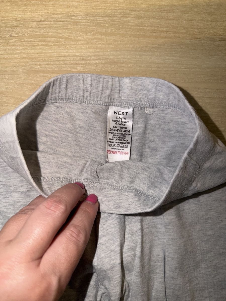 Next Collant & Leggings: Next Leggings Gr. 110, Grau – Usato da Rotkreuz venduto da Bikiii87 1