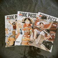 Mangas One Piece volumes 1 à 3 édition Glénat français
