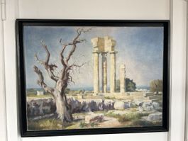 Öl auf Leinwand, signiert, Geneviève  Luis Gen Luis