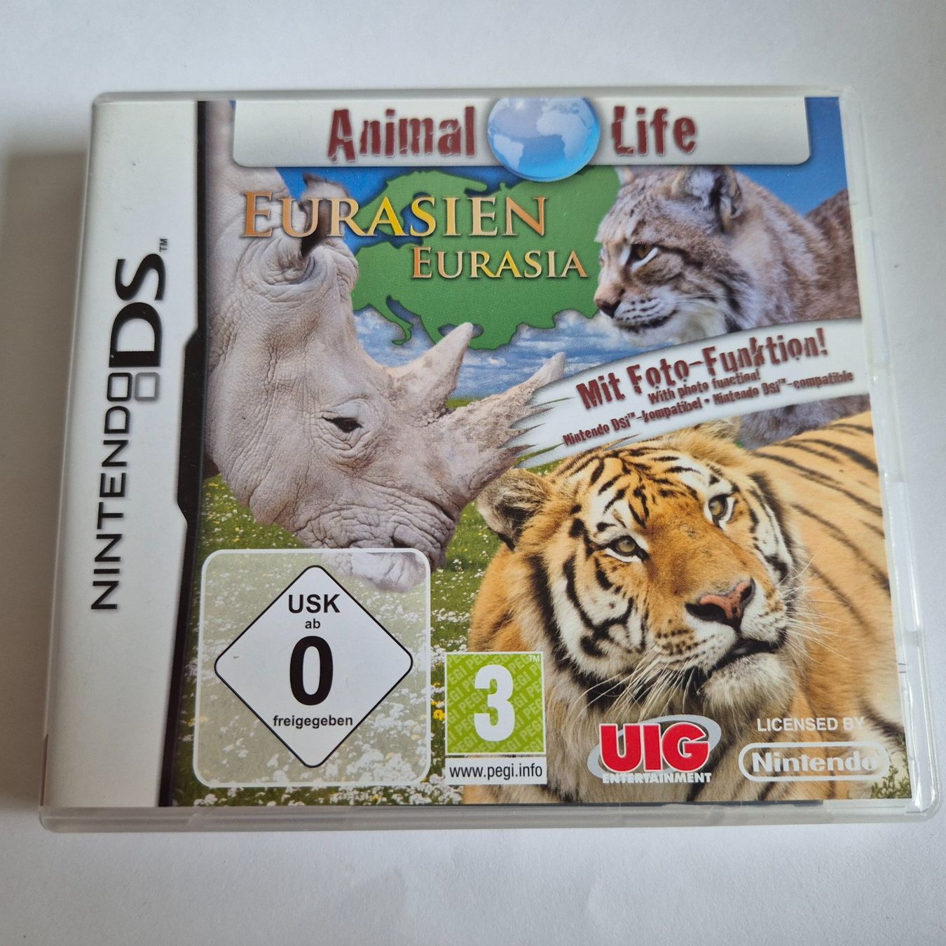 Nintendo Giochi: Animal life - Eurasien - DS – Usato da Zürich venduto da Mephisto87