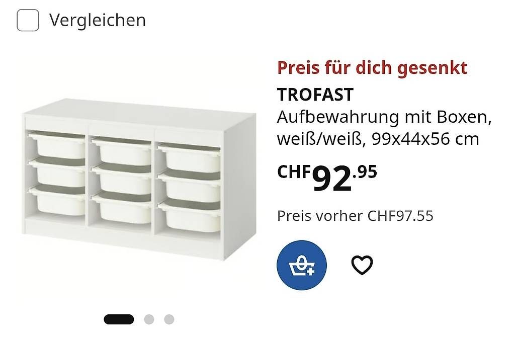 Scaffali: IKEA TROFAST  2 Regale inkl. 15 Boxen – Usato da Heerbrugg venduto da Saralii