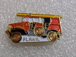 Ansteckpin 248: Feuerwehr Auto Flawil