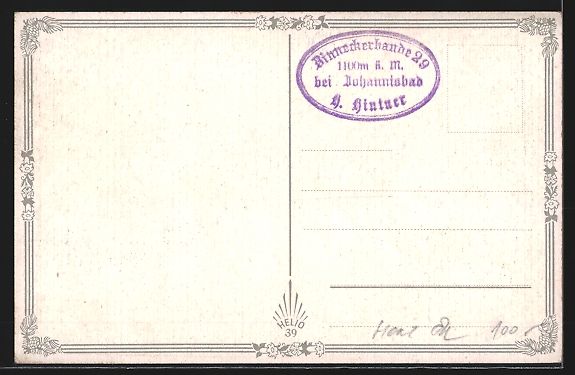 Cartoline postali: Binnerkerbaude bei Johannisbad im Grüne – Usato da Berlin venduto da bartko-reher 1