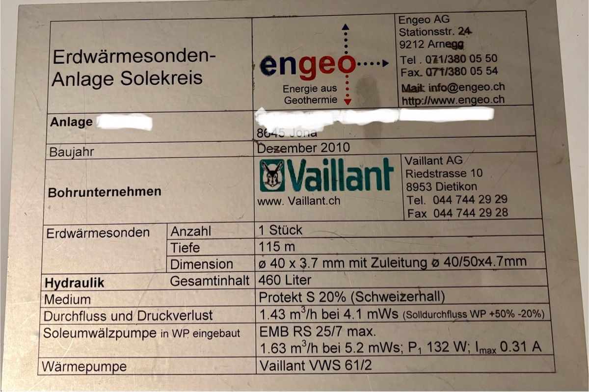 Radiatori: Vaillant Geotherm Wärmepumpe – Usato da Jona venduto da Sayaa 5