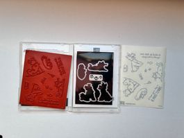 Stampin' Up! englisches Stempelset "Pampered Pets"+ Dies