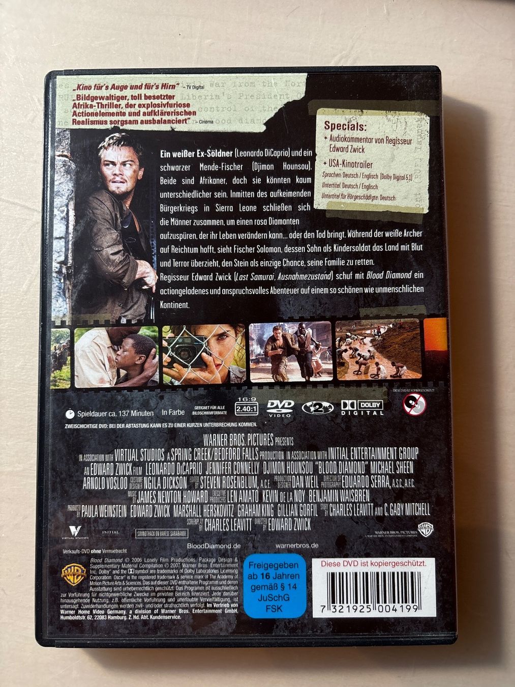 Tutti i DVDs: Blood Diamond – Usato da Ruswil venduto da Slivio_ 1