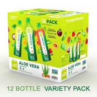 ALO Original Aloe Vera Drink Variety Pack MHD Ware -50%