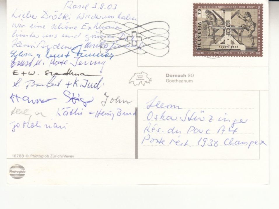 Cartoline postali: Dornach 2003 – Usato da Bürglen TG venduto da StampGraf 1