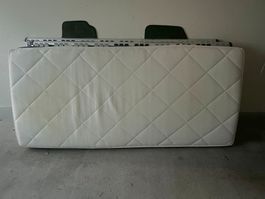 Matratze 90x200cm gebraucht mit Schutzbezug