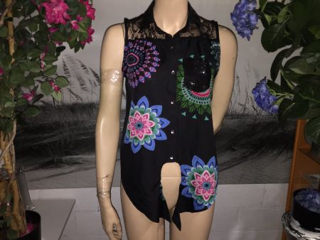 DESIGUAL Blouse / Bluse  taille / Grosse S (M EUR)