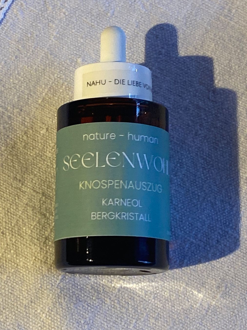 Cibi & Specialità: SEELENWOHL TROPFEN -KNOSPENAUSZUG – Nuovo e nell'imballaggio originale da Meienried venduto da ManuelaBoutique 1