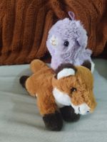 Lot : Peluche Renard et Alpaga