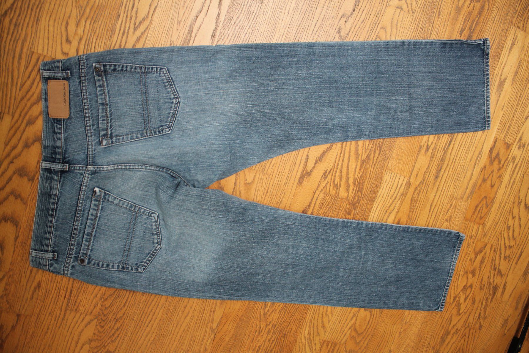Calvin Klein Jeans: Calvin Klein Jeans Bootcut Grösse 34 hellblau – Gebraucht aus Hüttwilen von pinti55 4