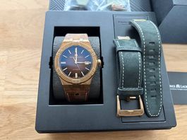 Maurice Lacroix Aikon Bronze 42mm mit 3 extra Armbänder